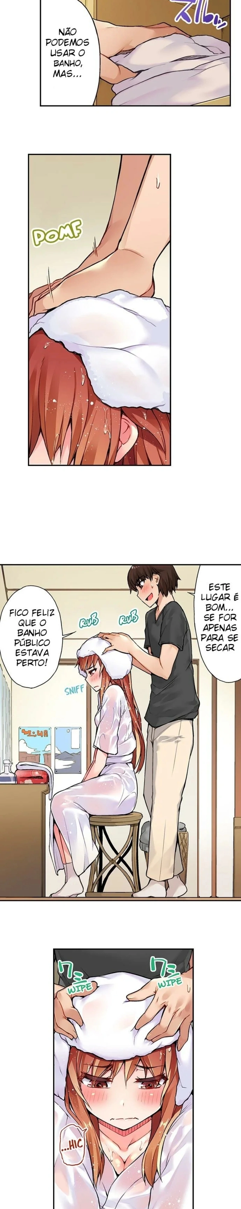 Araiya-san! Eu e Ele no Banho Feminino!? Capítulo 34 Página 4