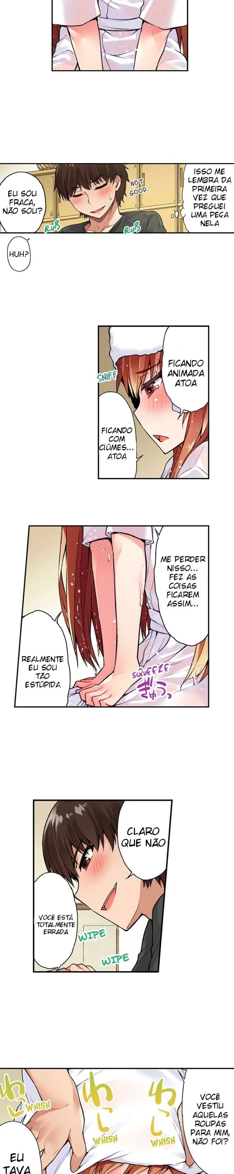 Araiya-san! Eu e Ele no Banho Feminino!? Capítulo 34 Página 5