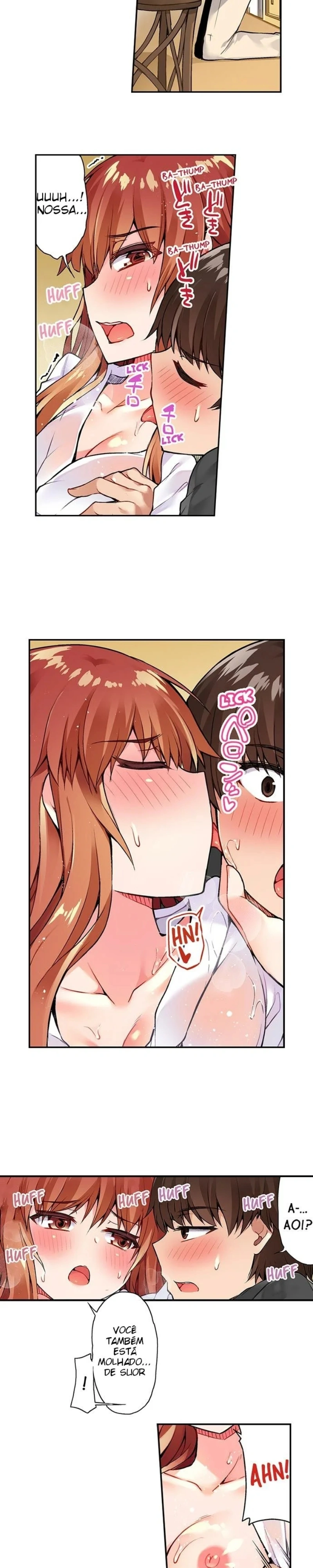 Araiya-san! Eu e Ele no Banho Feminino!? Capítulo 34 Página 8