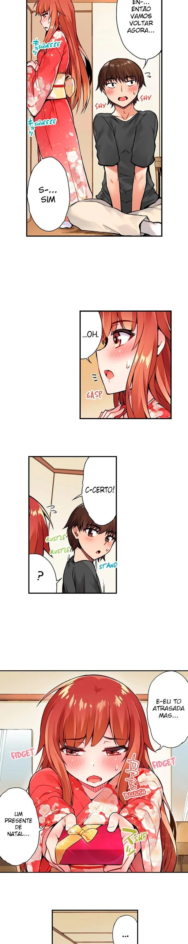 Araiya-san! Eu e Ele no Banho Feminino!? Capítulo 35 Página 9