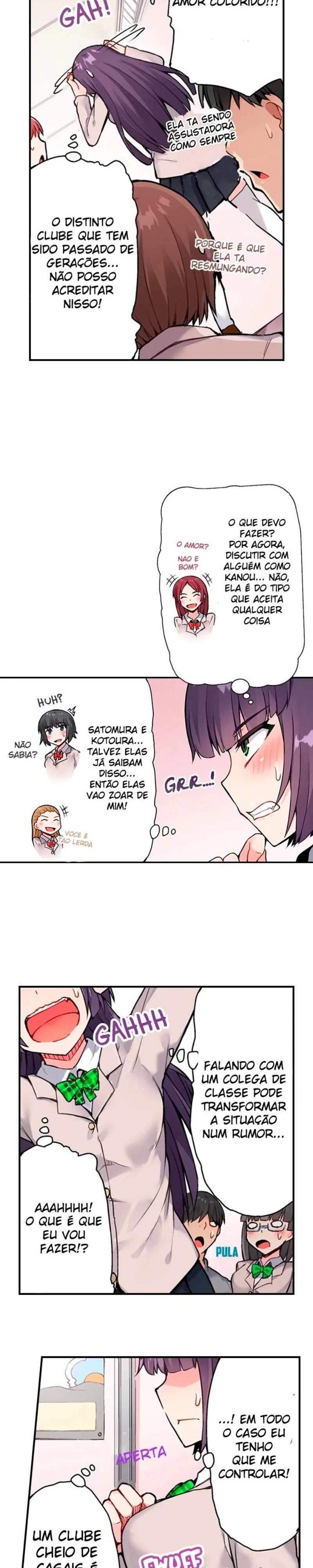 Araiya-san! Eu e Ele no Banho Feminino!? Capítulo 37 Página 3