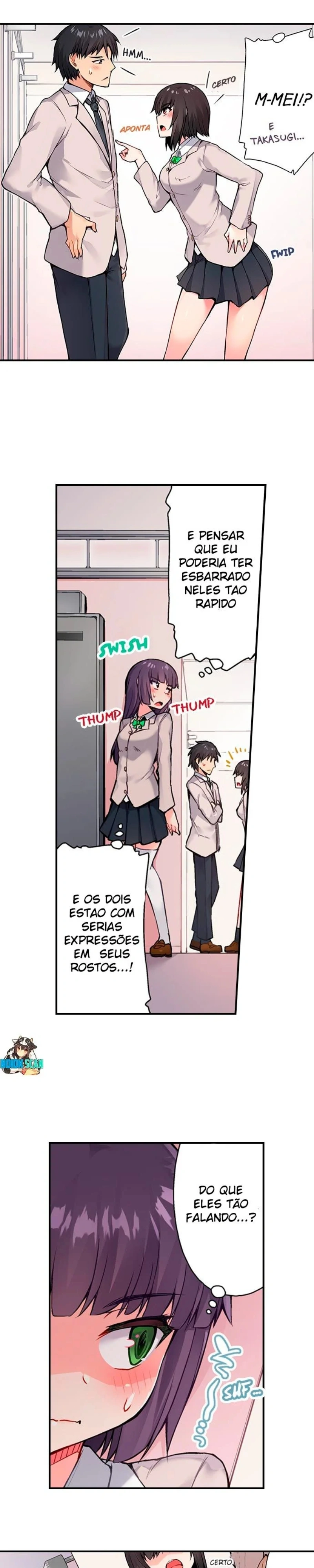 Araiya-san! Eu e Ele no Banho Feminino!? Capítulo 37 Página 7