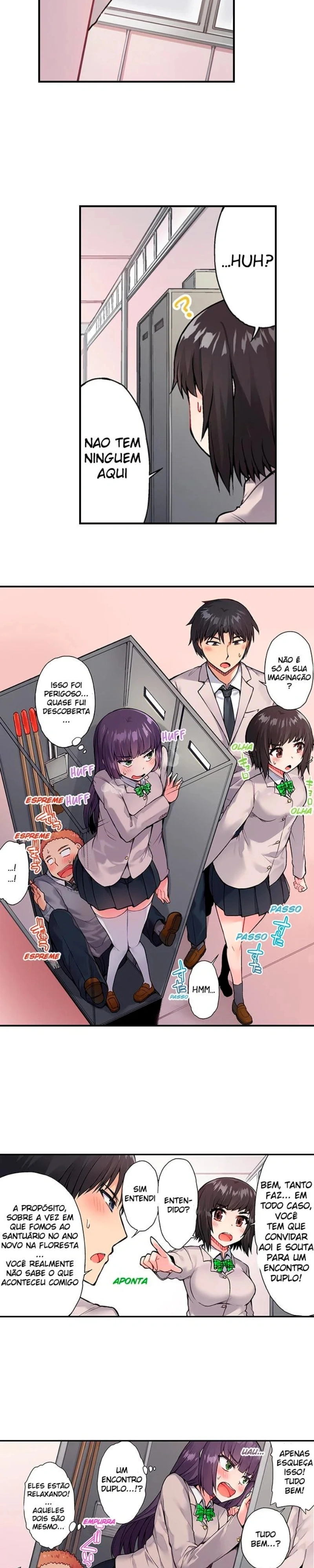 Araiya-san! Eu e Ele no Banho Feminino!? Capítulo 37 Página 10