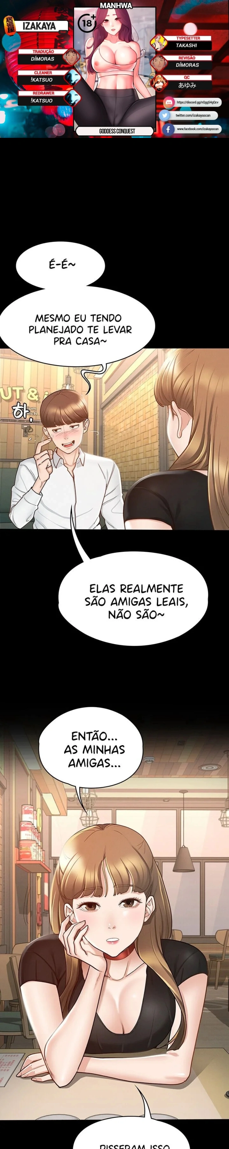 Conquista das Deusas Capítulo 14 Página 1