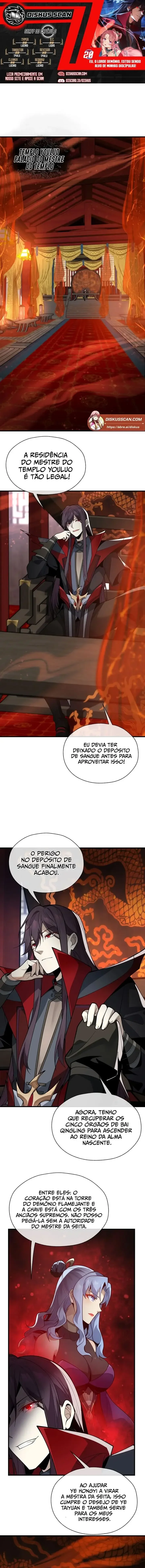 Lorde Demônio Almejado Pelas Discípulas Capítulo 20 Página 1