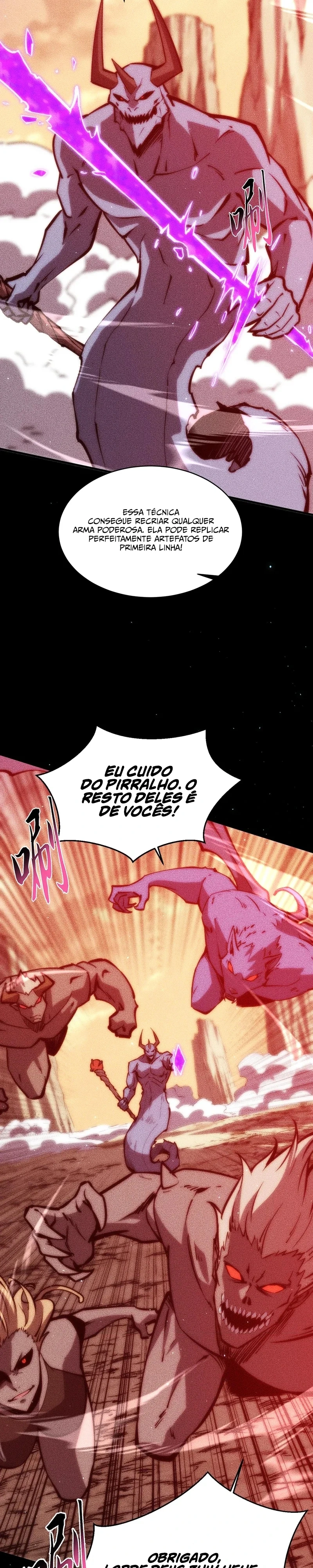 Fim do Mundo: O Estandarte do Imperador Convida Todas as Discípulas a Tomarem Seus Lugares Capítulo 64 Página 8