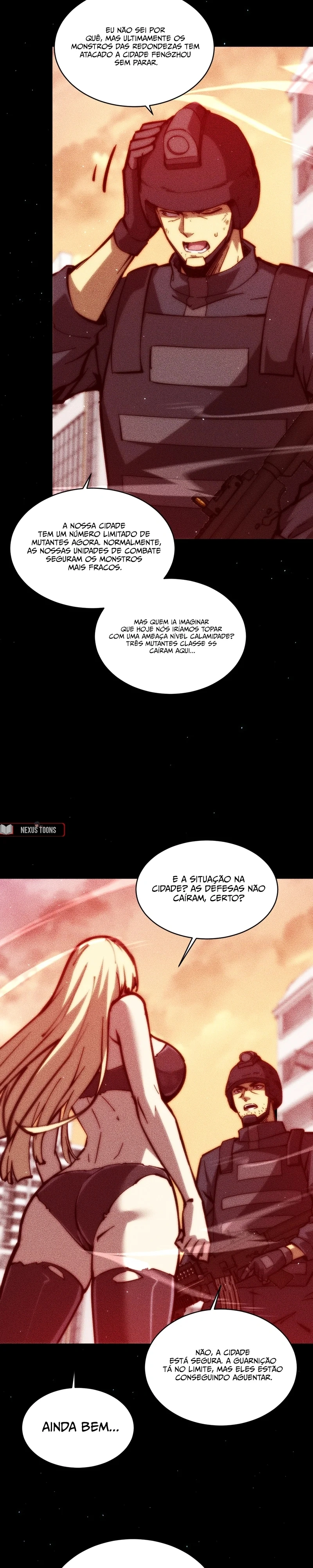Fim do Mundo: O Estandarte do Imperador Convida Todas as Discípulas a Tomarem Seus Lugares Capítulo 69 Página 15