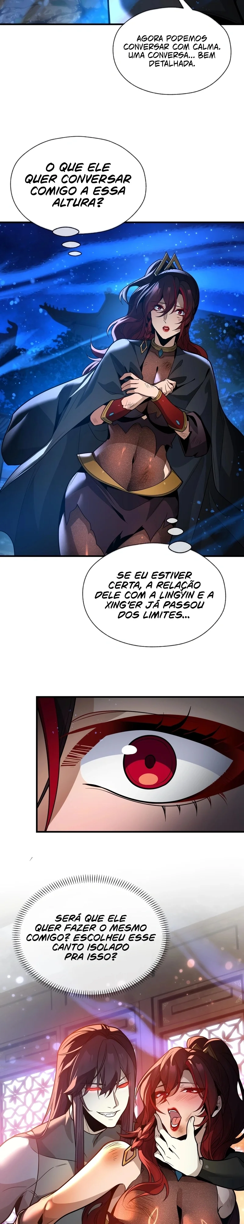 Lorde Demônio Almejado Pelas Discípulas Capítulo 83 Página 3