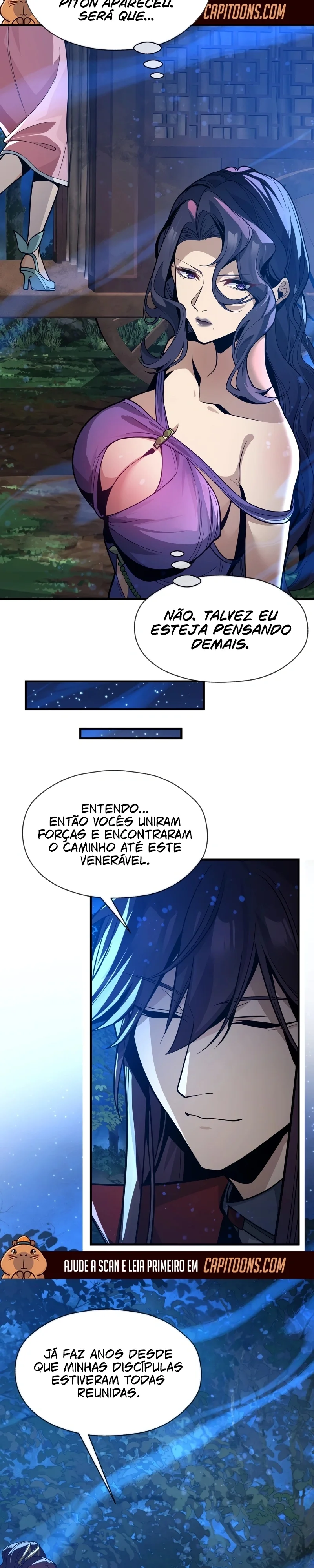 Lorde Demônio Almejado Pelas Discípulas Capítulo 84 Página 17