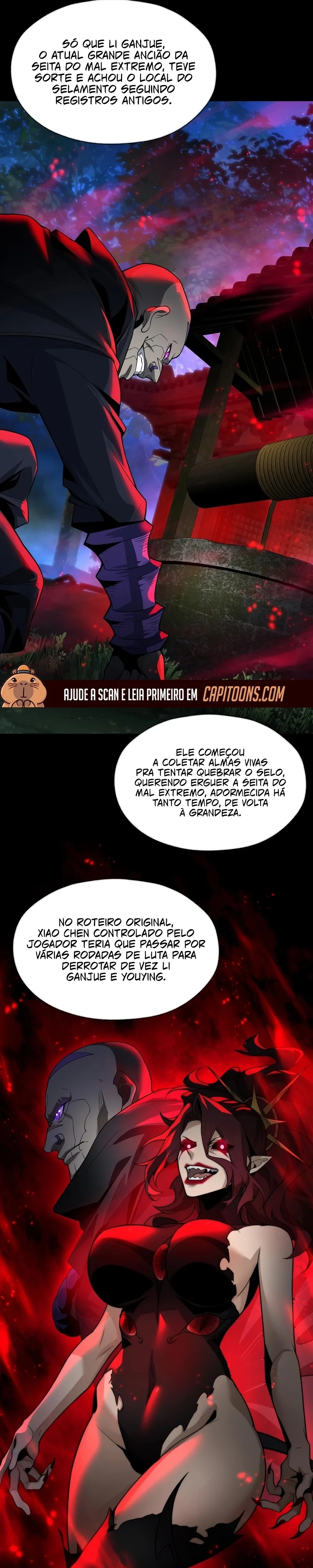 Lorde Demônio Almejado Pelas Discípulas Capítulo 85 Página 3