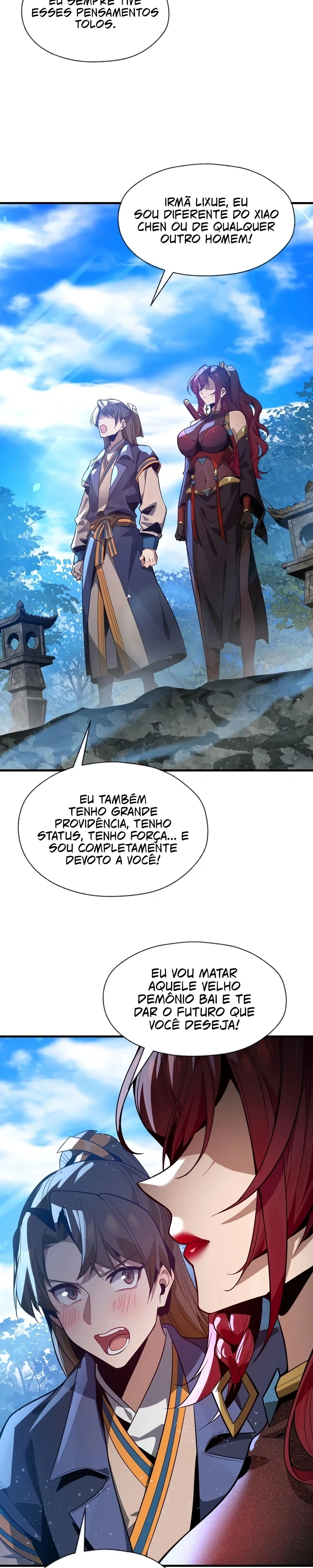 Lorde Demônio Almejado Pelas Discípulas Capítulo 86 Página 21