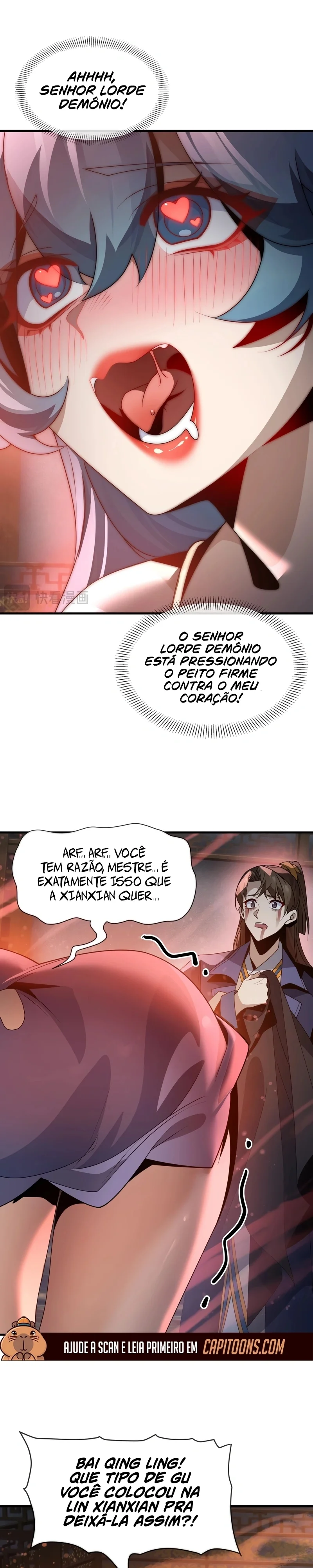Lorde Demônio Almejado Pelas Discípulas Capítulo 88 Página 12