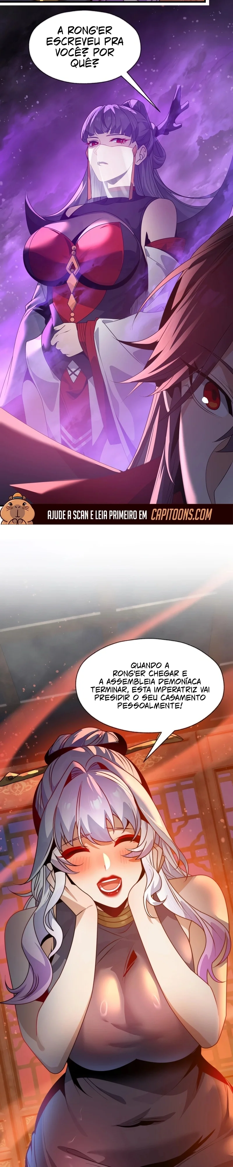 Lorde Demônio Almejado Pelas Discípulas Capítulo 95 Página 7