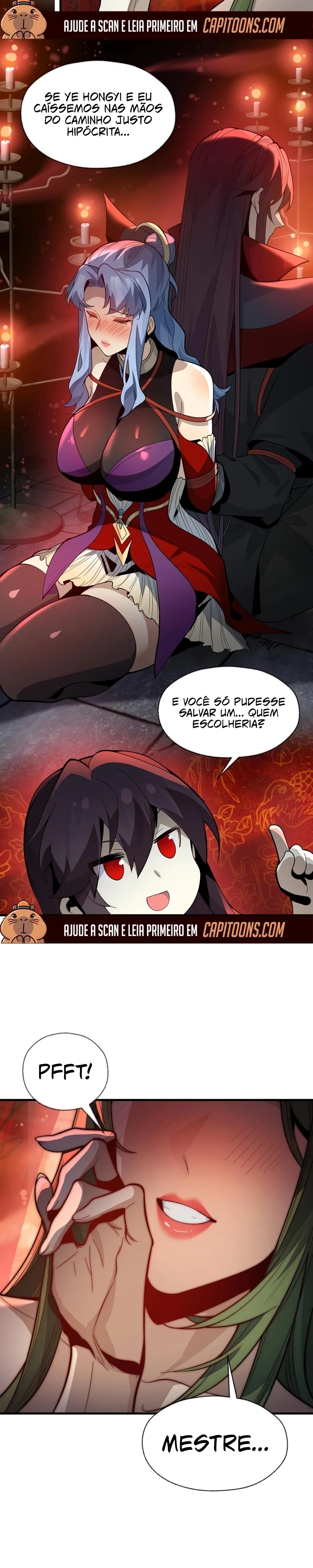 Lorde Demônio Almejado Pelas Discípulas Capítulo 98 Página 15