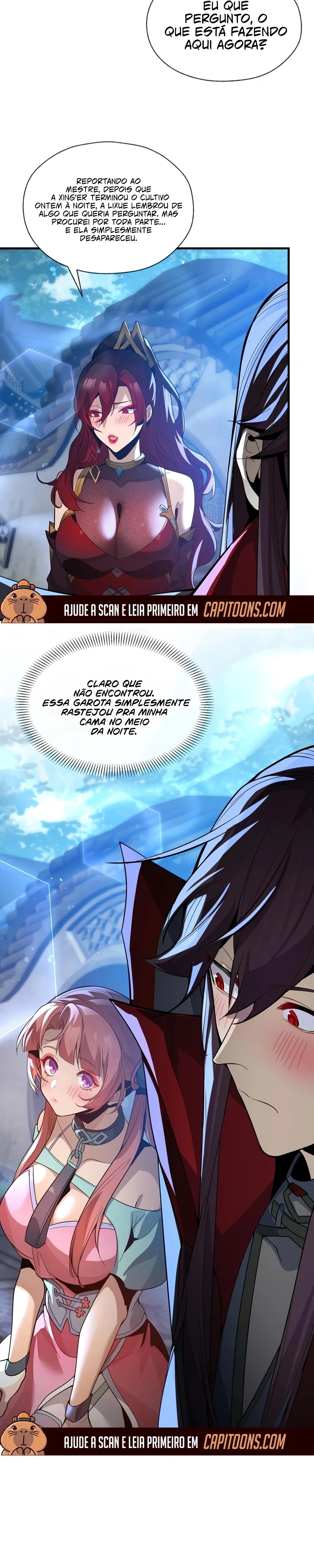 Lorde Demônio Almejado Pelas Discípulas Capítulo 99 Página 14