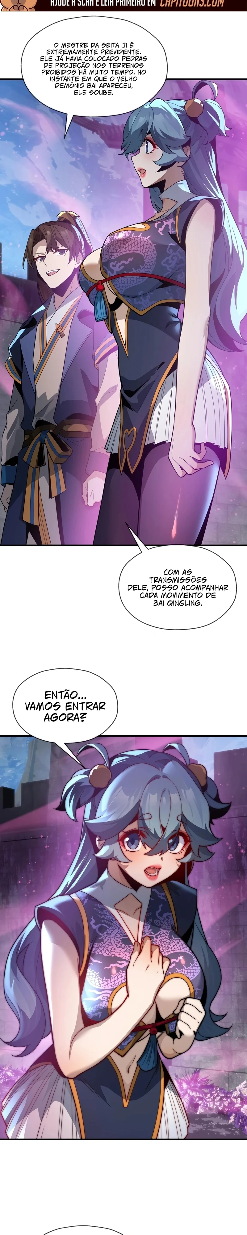 Lorde Demônio Almejado Pelas Discípulas Capítulo 101 Página 17