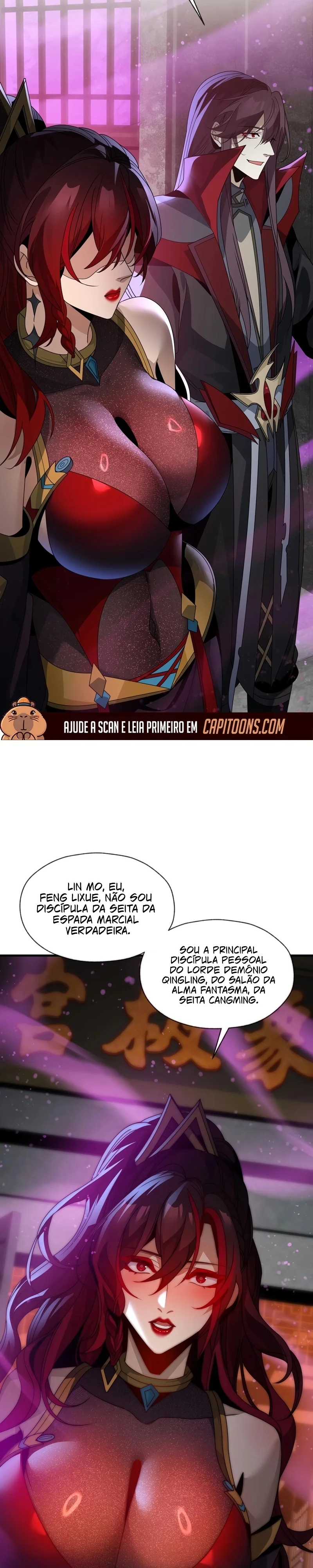 Lorde Demônio Almejado Pelas Discípulas Capítulo 101 Página 20