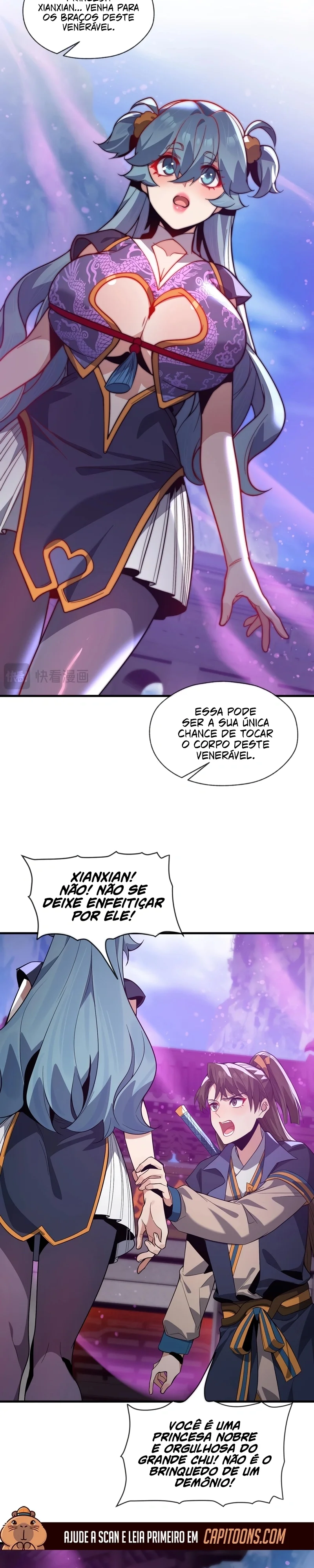 Lorde Demônio Almejado Pelas Discípulas Capítulo 101 Página 24