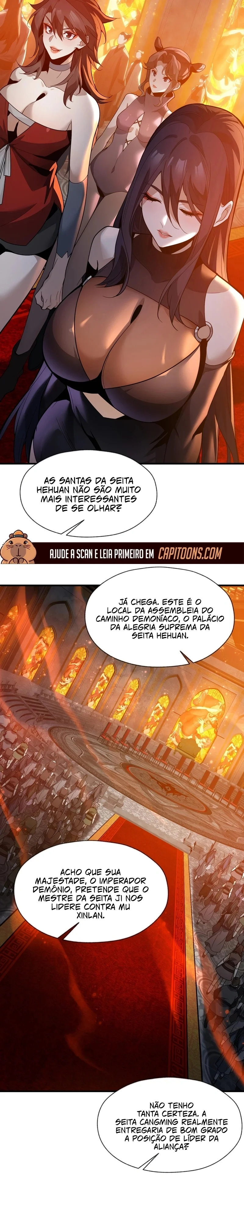 Lorde Demônio Almejado Pelas Discípulas Capítulo 102 Página 3