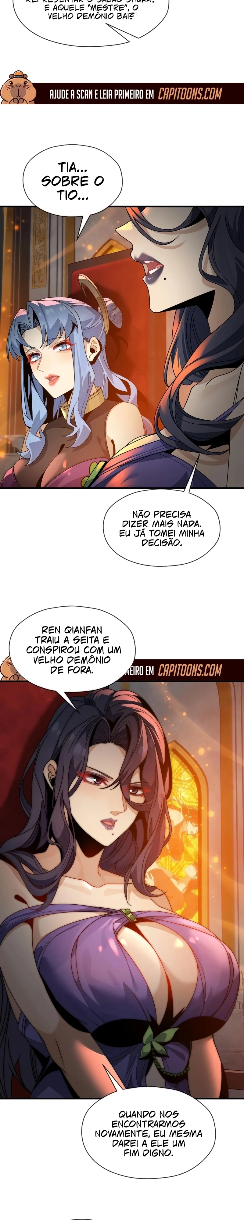 Lorde Demônio Almejado Pelas Discípulas Capítulo 102 Página 5