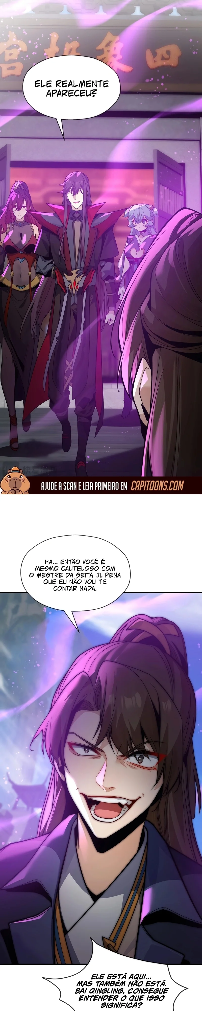 Lorde Demônio Almejado Pelas Discípulas Capítulo 103 Página 3