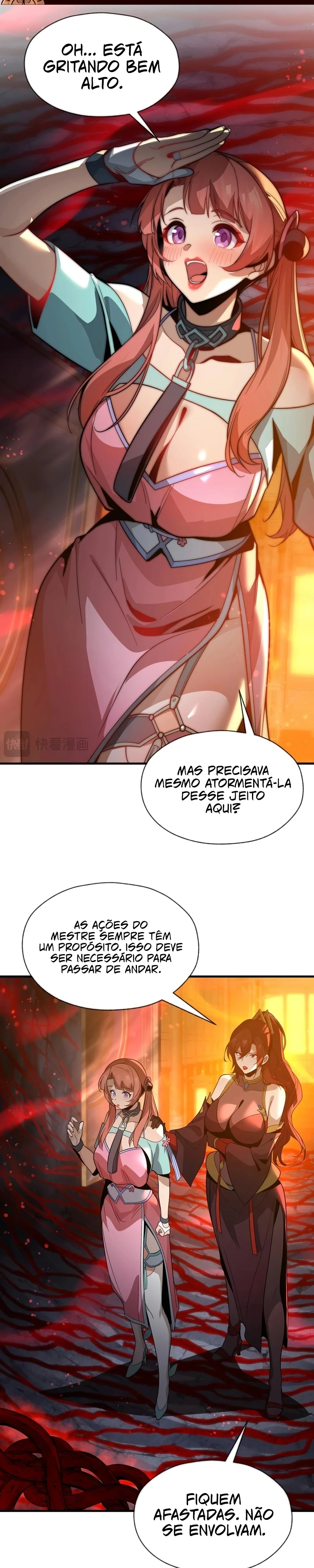 Lorde Demônio Almejado Pelas Discípulas Capítulo 105 Página 3
