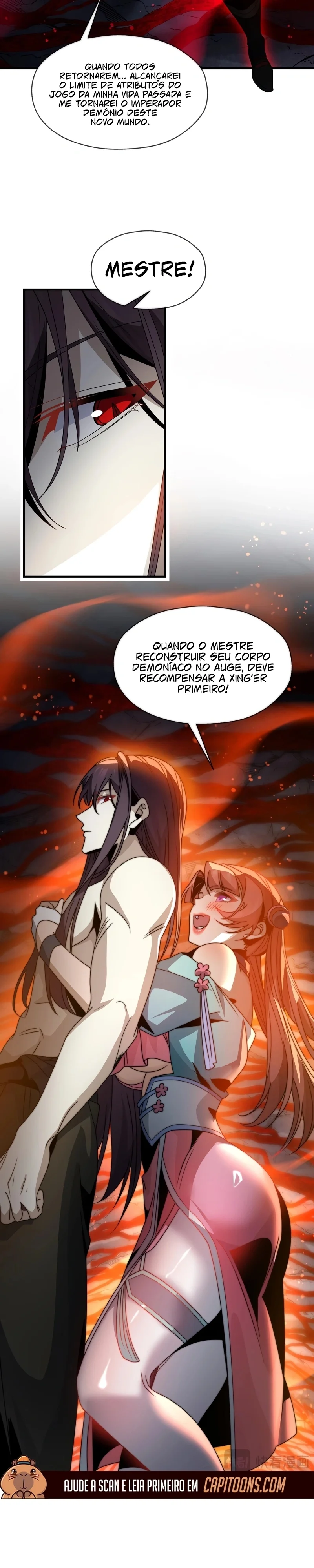 Lorde Demônio Almejado Pelas Discípulas Capítulo 105 Página 14