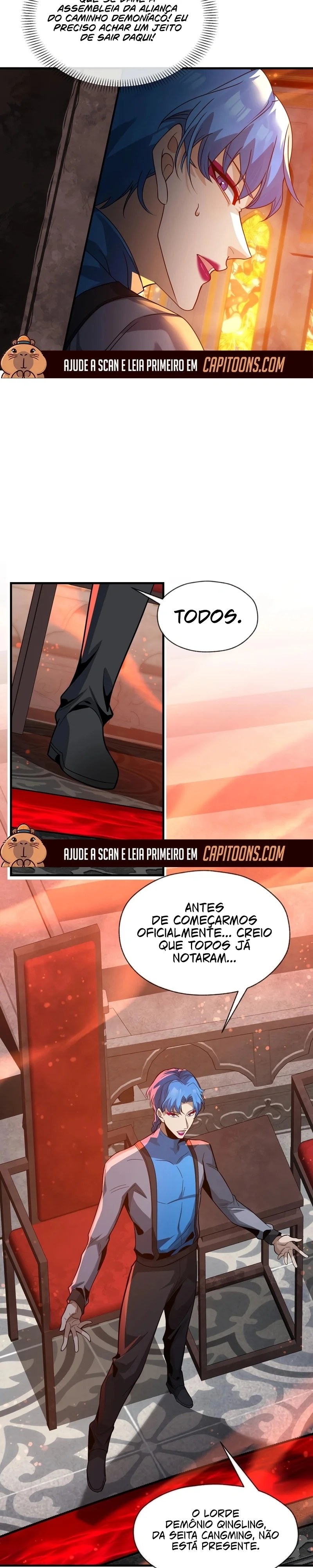 Lorde Demônio Almejado Pelas Discípulas Capítulo 106 Página 4