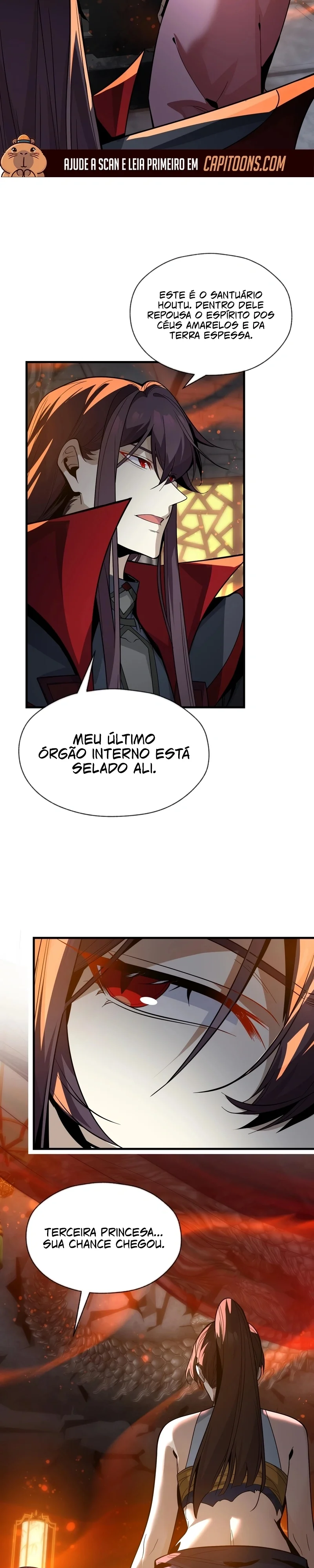 Lorde Demônio Almejado Pelas Discípulas Capítulo 107 Página 3