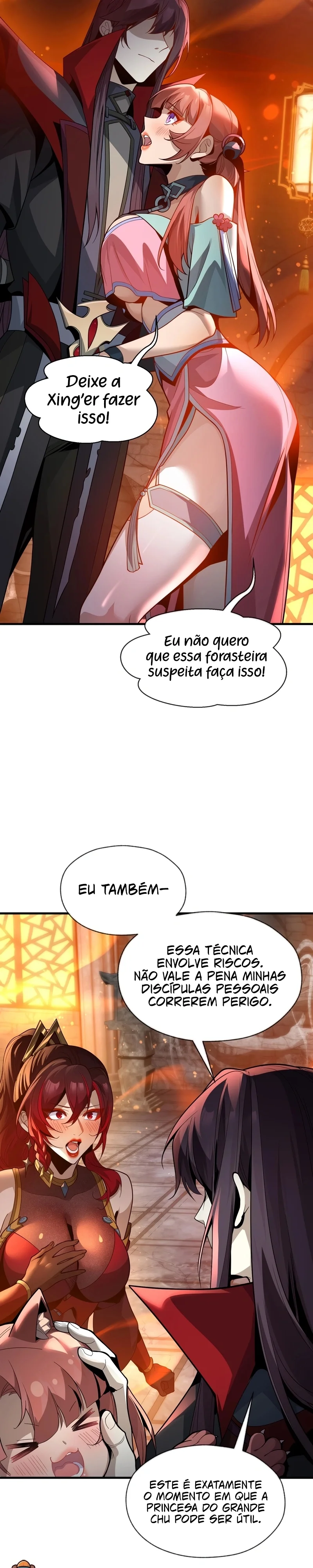 Lorde Demônio Almejado Pelas Discípulas Capítulo 107 Página 15