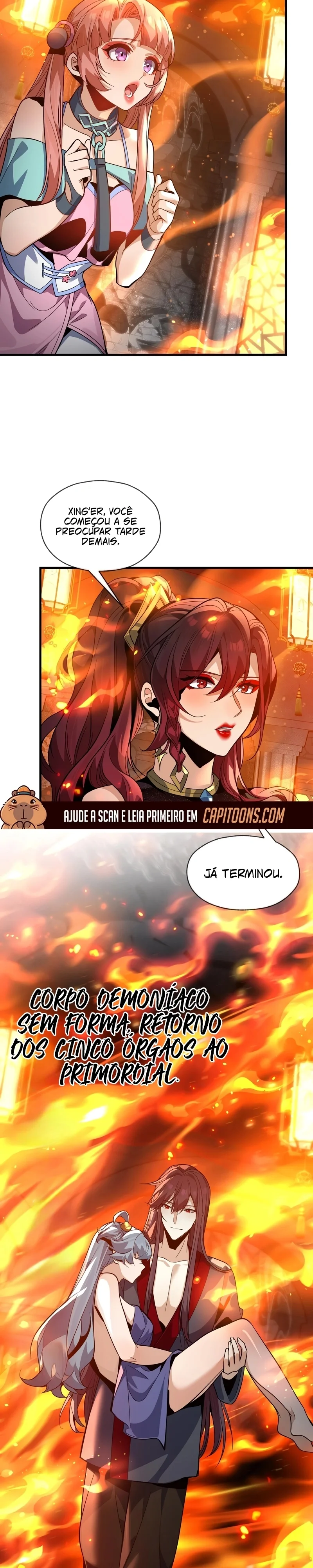 Lorde Demônio Almejado Pelas Discípulas Capítulo 108 Página 20