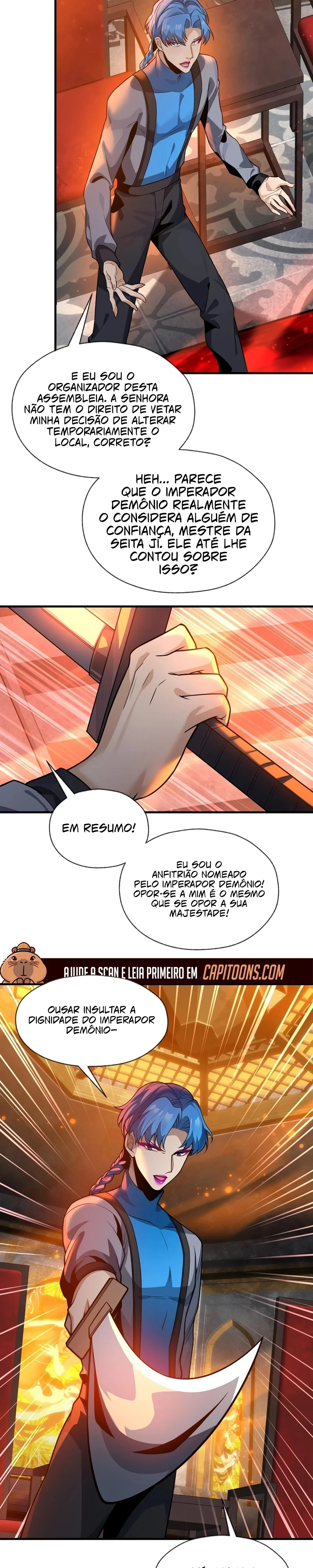 Lorde Demônio Almejado Pelas Discípulas Capítulo 109 Página 8