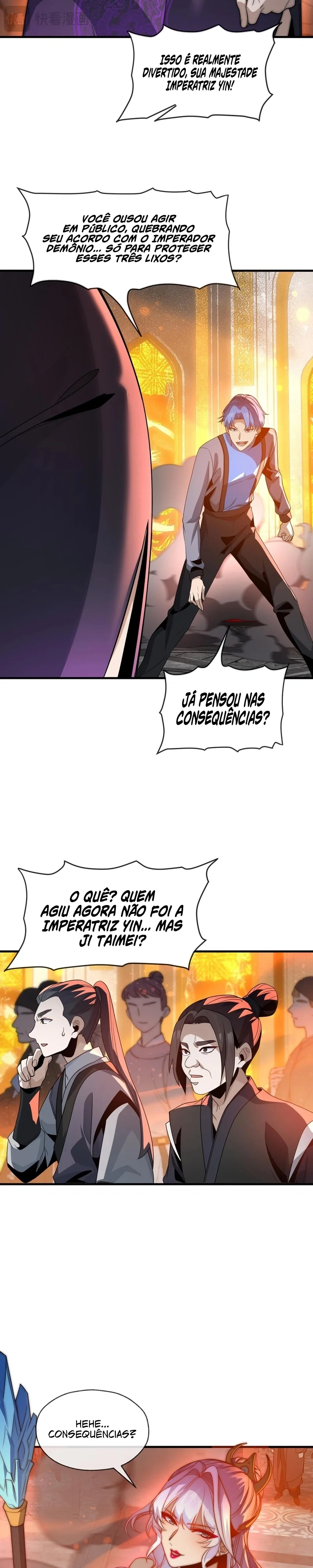 Lorde Demônio Almejado Pelas Discípulas Capítulo 110 Página 18