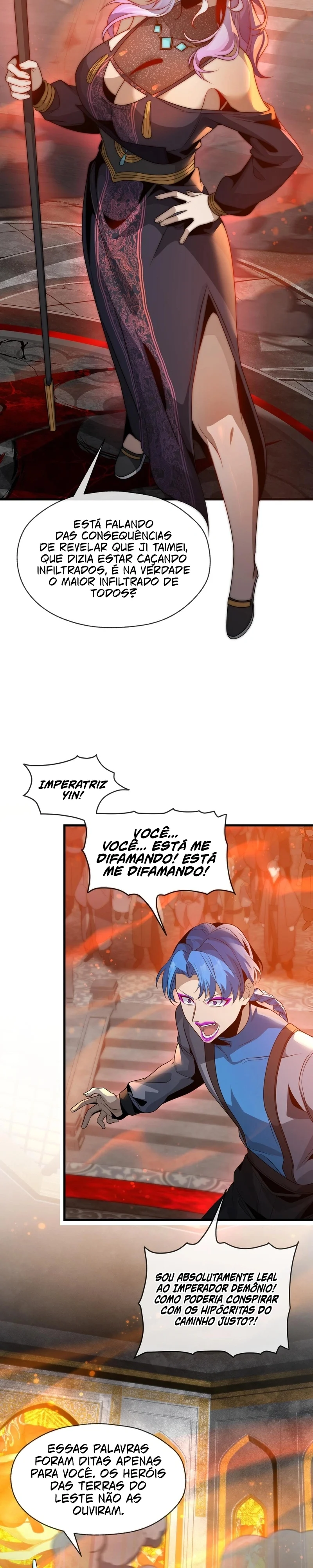 Lorde Demônio Almejado Pelas Discípulas Capítulo 110 Página 19