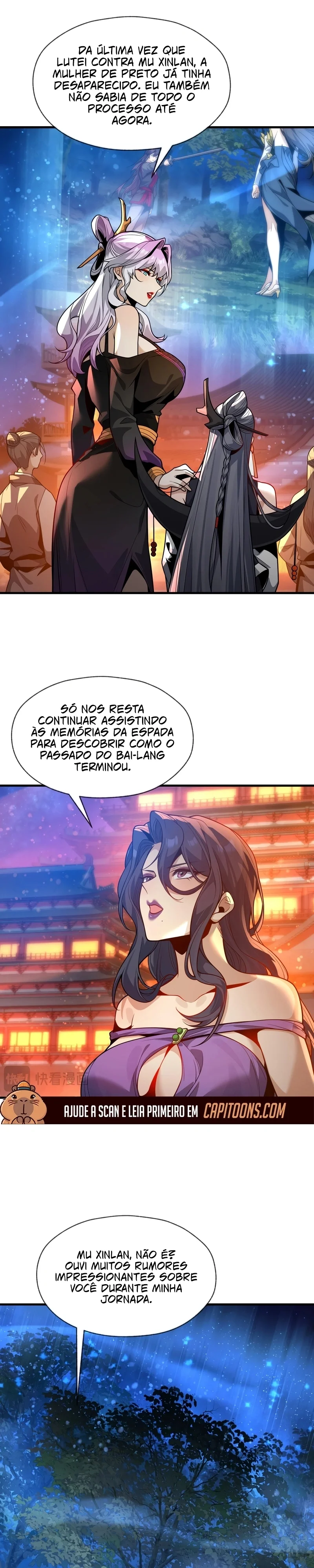 Lorde Demônio Almejado Pelas Discípulas Capítulo 112 Página 9