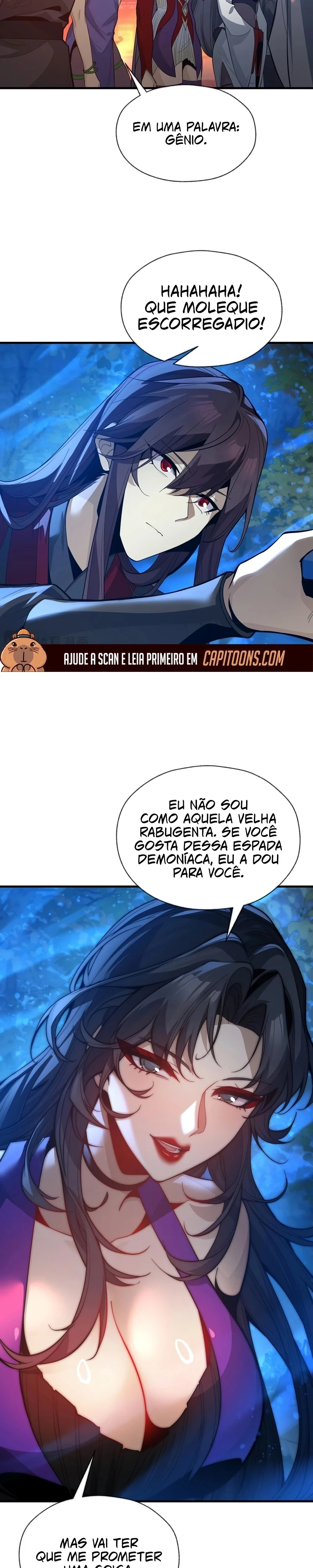Lorde Demônio Almejado Pelas Discípulas Capítulo 112 Página 17
