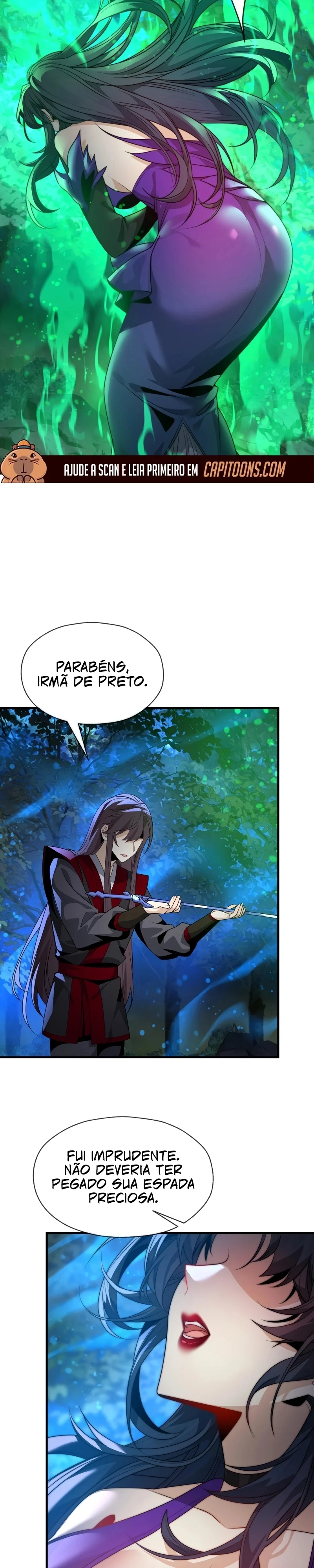 Lorde Demônio Almejado Pelas Discípulas Capítulo 112 Página 15