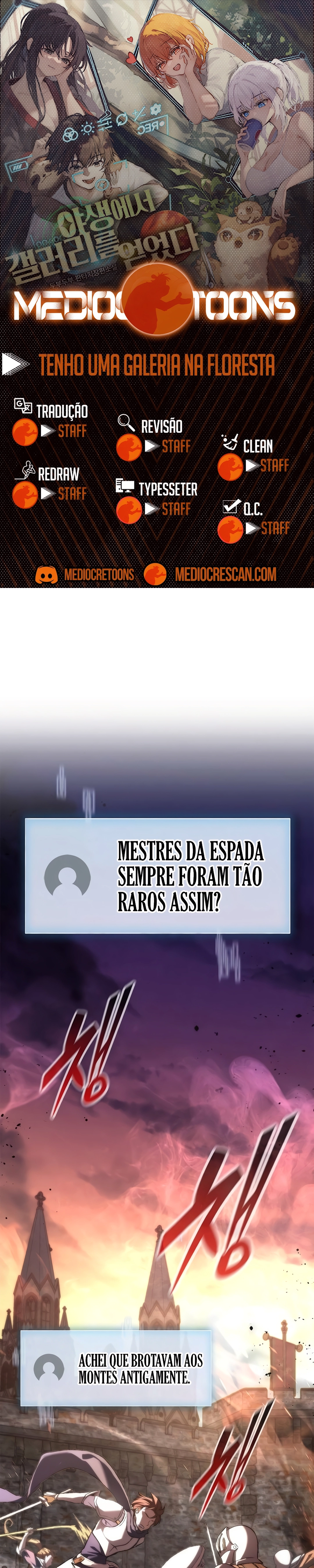 Tenho Uma Galeria na Floresta Capítulo 3 Página 1