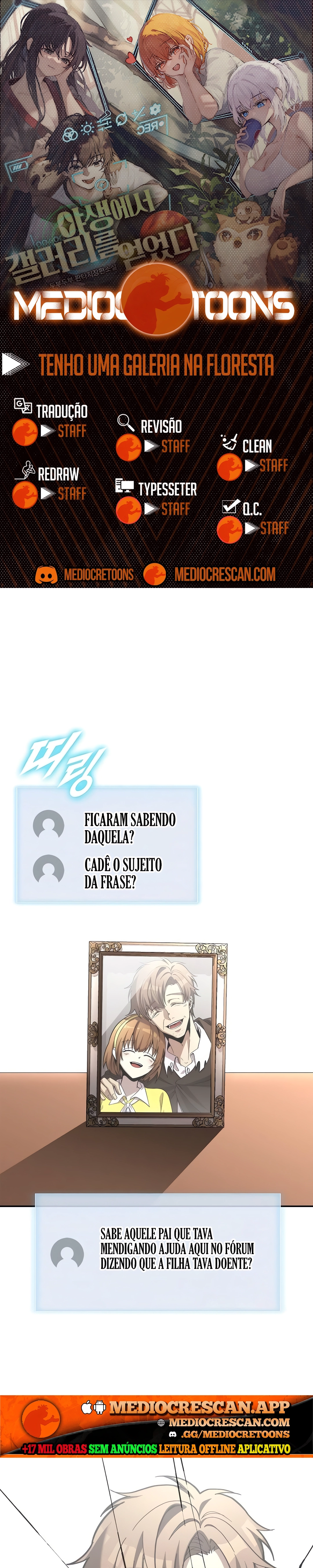Tenho Uma Galeria na Floresta Capítulo 4 Página 1
