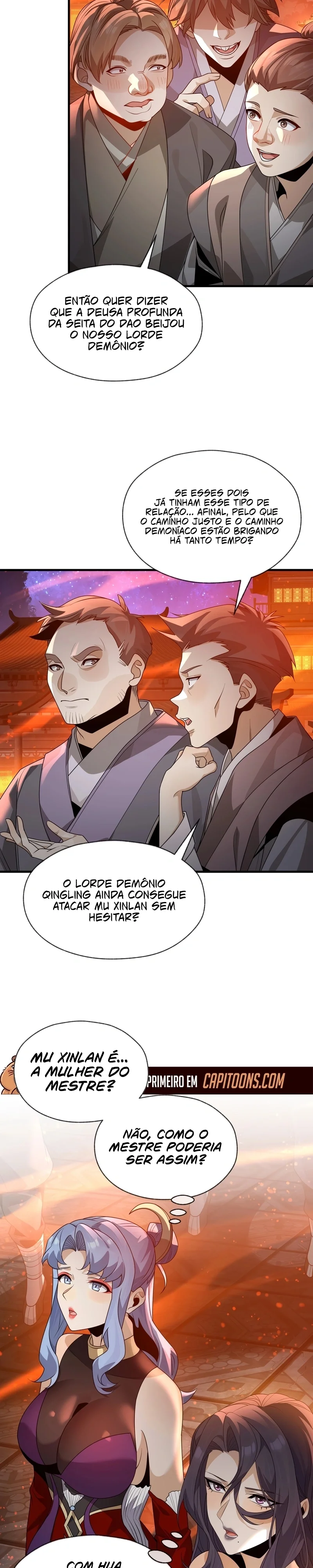 Lorde Demônio Almejado Pelas Discípulas Capítulo 113 Página 9