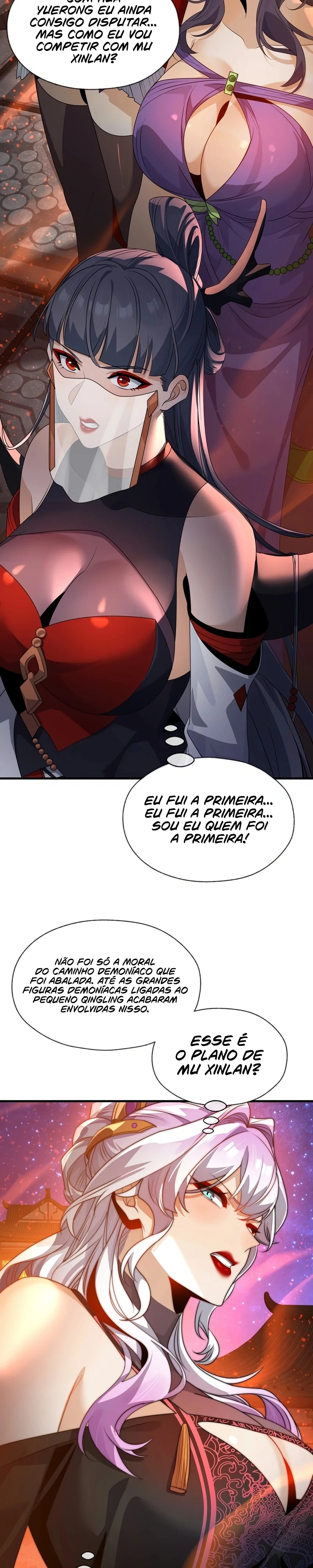 Lorde Demônio Almejado Pelas Discípulas Capítulo 113 Página 10
