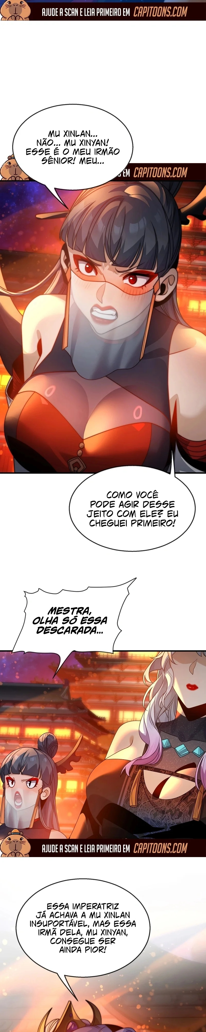 Lorde Demônio Almejado Pelas Discípulas Capítulo 114 Página 18