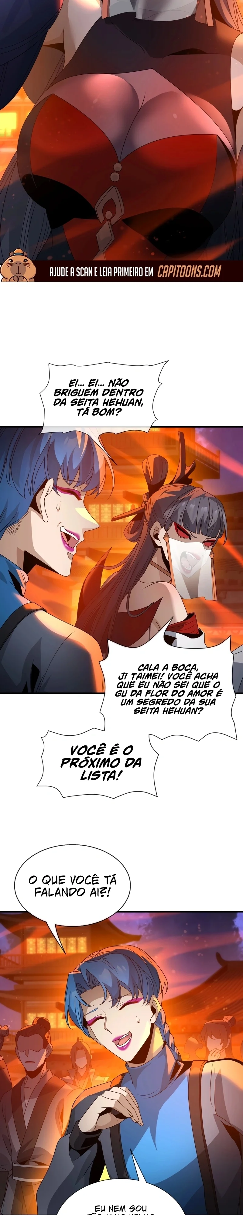 Lorde Demônio Almejado Pelas Discípulas Capítulo 115 Página 18