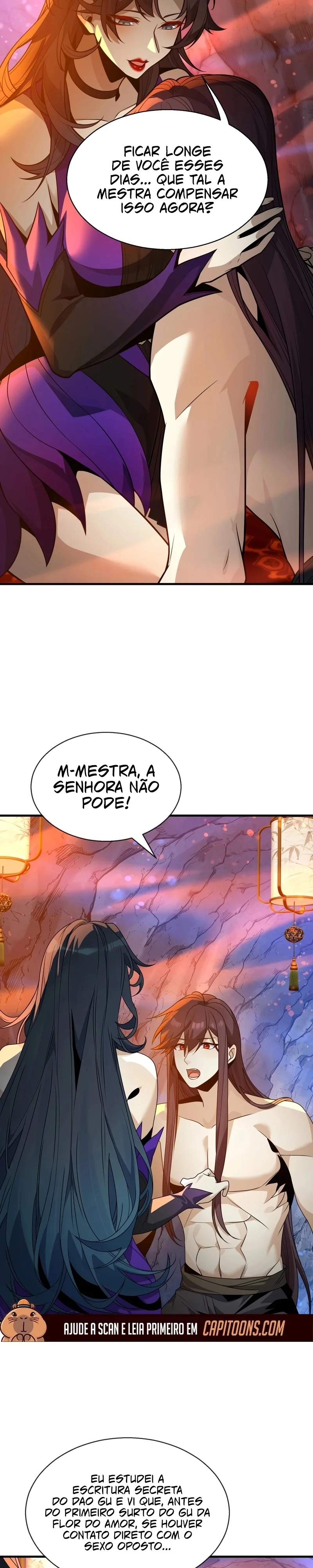 Lorde Demônio Almejado Pelas Discípulas Capítulo 116 Página 6