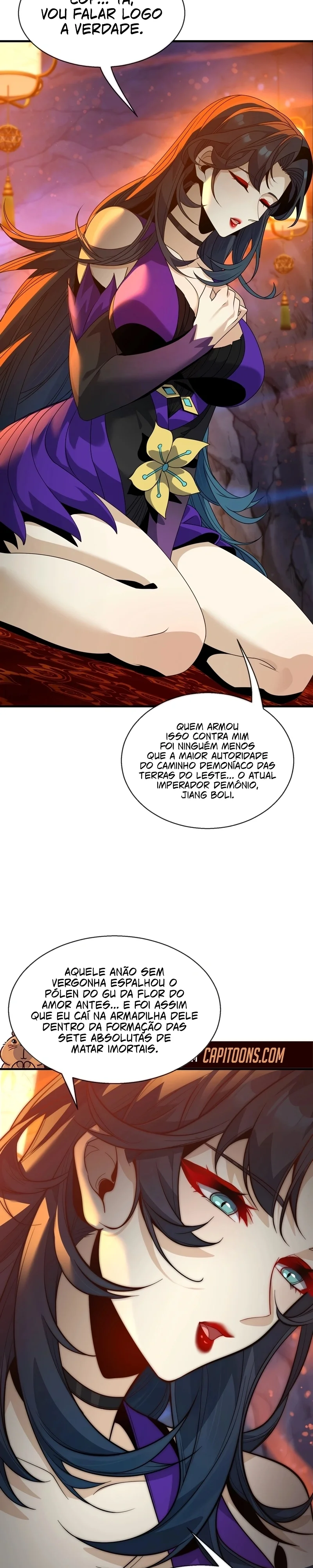 Lorde Demônio Almejado Pelas Discípulas Capítulo 116 Página 8