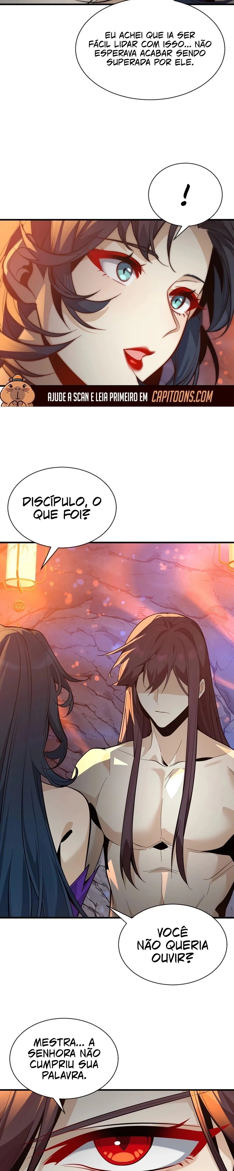 Lorde Demônio Almejado Pelas Discípulas Capítulo 116 Página 9