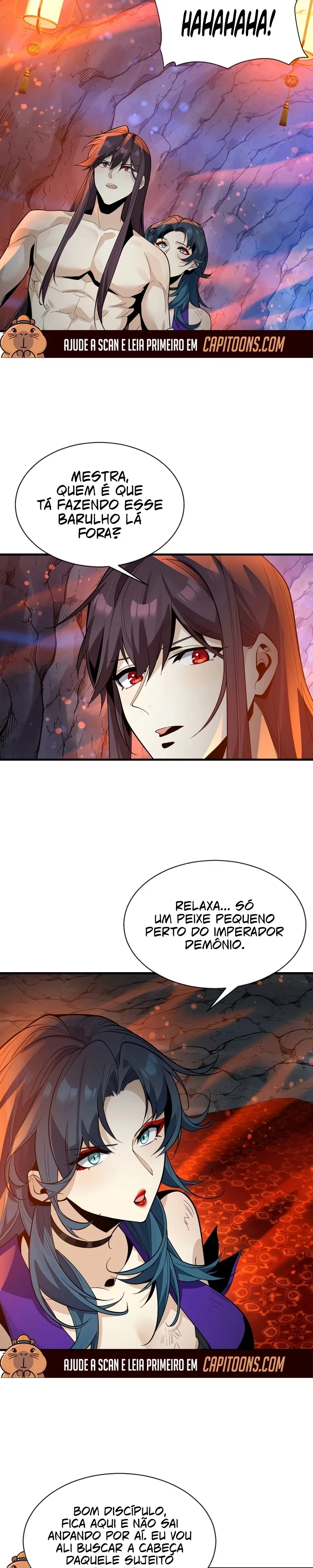 Lorde Demônio Almejado Pelas Discípulas Capítulo 116 Página 21