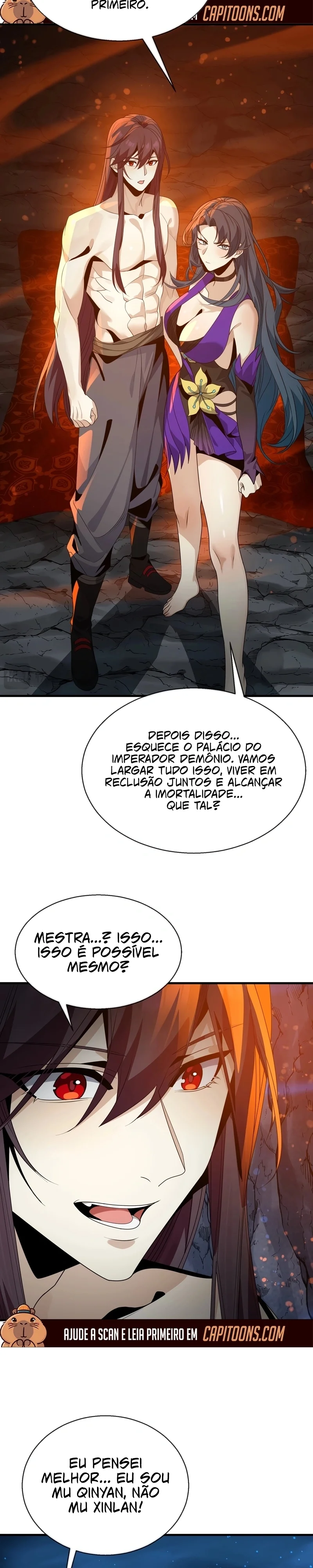 Lorde Demônio Almejado Pelas Discípulas Capítulo 116 Página 22