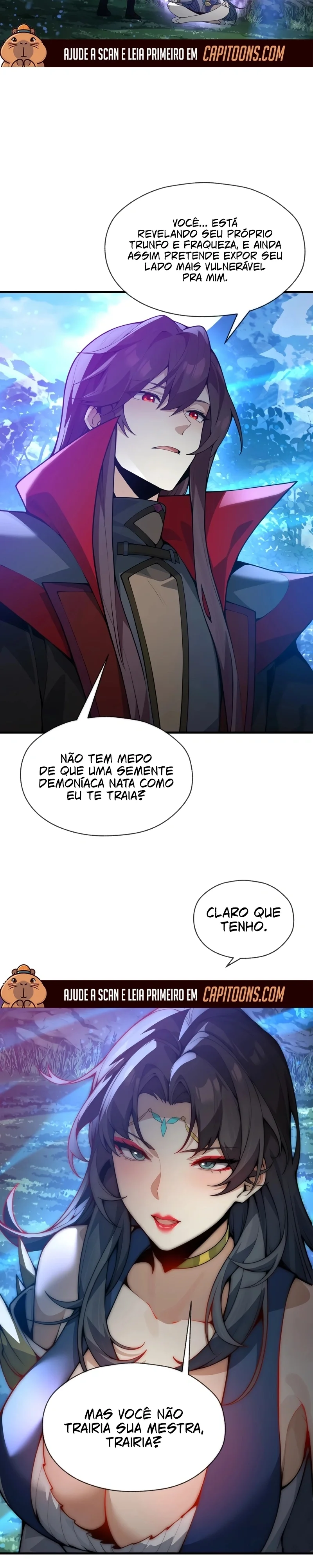 Lorde Demônio Almejado Pelas Discípulas Capítulo 121 Página 4