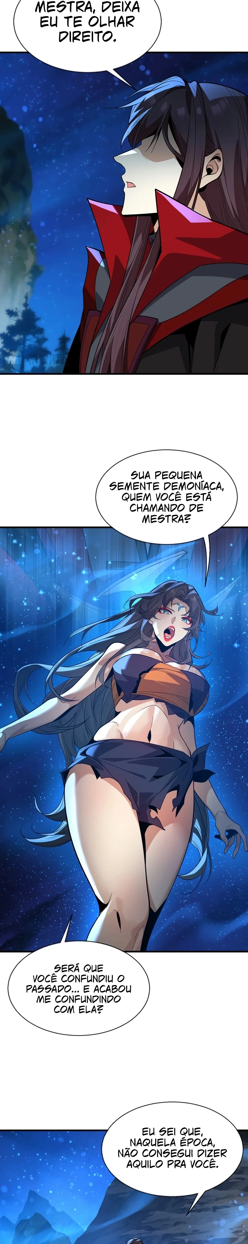 Lorde Demônio Almejado Pelas Discípulas Capítulo 117 Página 3